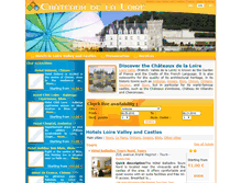 Tablet Screenshot of hotelschateauxdelaloire.com